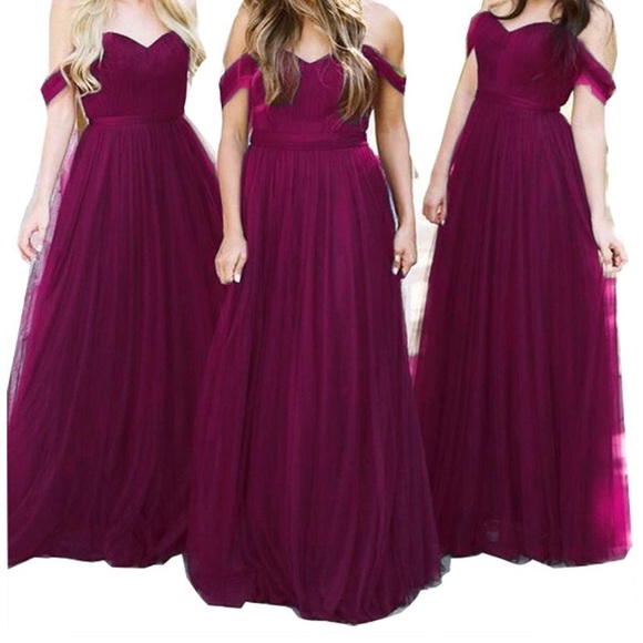 Fuchsia Prom Dress - Picture 1 of 3
